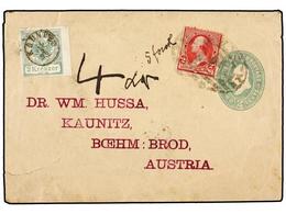 5576 ESTADOS UNIDOS. Mi.8. 1892 (Feb. 24). USA <B>2c.</B> Pale Green Newspaper Stationery Wrapper, Up-rated With 1890 <B - Sonstige & Ohne Zuordnung