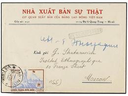 5716 VIETNAM. Mi.14. 1956. HANOI To RUSSIA. <B>150 D.</B> Arrival On Back. - Other & Unclassified