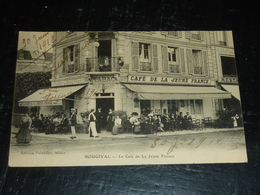 Delcampe - BOUGIVAL - LE CAFE DE LA JEUNE FRANCE - BAR AVEC BEAUCOUP DE MONDE - 78 YVELINES (AA) - Bougival