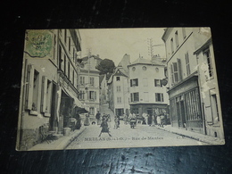 Delcampe - MEULAN - RUE DE MANTES - 78 YVELINES (AA) - Meulan