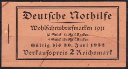 1931. German Empire - Carnets