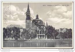 Delcampe - Kiel - Rathaus Und Stadttheater Am Kleinen Kiel - Kiel