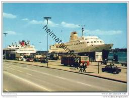 Delcampe - Kiel - Oslo Kai Mit Den Fährschiffen Stena Atlantica Und Kronprins Harald - AK-Grossformat - Kiel