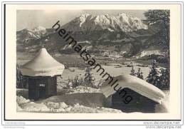 Delcampe - Oberstdorf - Pavillon Beim Bergkristall - Foto-AK - Oberstdorf