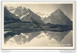 Delcampe - Grosse Scheidegg - Eiger Und Mönch - Foto-AK - Sonstige & Ohne Zuordnung
