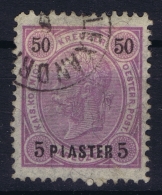 Delcampe - Austria: Levant Mi Nr 25 Obl./Gestempelt/used - Oriente Austriaco