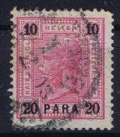 Delcampe - Austria: Levant Mi Nr 40 Obl./Gestempelt/used - Oriente Austriaco