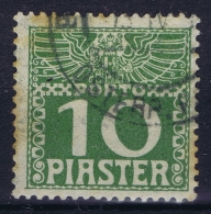 Delcampe - Austria Levant Mi Porto 13 Xb  Obl./Gestempelt/used   Spots - Oriente Austriaco