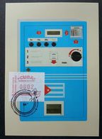 Cuba 1984 ATM (Frama Label Maxicard) *exhibition Cancellation - Cartas & Documentos
