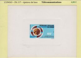 Congo - Epreuve De Luxe - PA N°117 - Telecommunications - Other & Unclassified