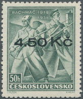 00123 Sudetenland - Niklasdorf: Gedenkausgabe "20. Jahrestag Des Gefechtes Bei Zborov, Ukraine", 50 H Mit - Région Des Sudètes