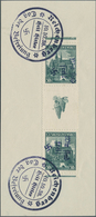 00194 Sudetenland - Reichenberg: Sonderausgabe "Briefmarkenaustellung In Kaschau (Ko?ice) 1938", 50 H Dunk - Région Des Sudètes