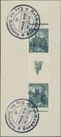 00194 Sudetenland - Reichenberg: Sonderausgabe "Briefmarkenaustellung In Kaschau (Ko?ice) 1938", 50 H Dunk - Sudetes