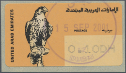 00467 Vereinigte Arabische Emirate - Automatenmarken: 2001. One Of The Rarest ATM Stamp In The World Is Th - Emirats Arabes Unis (Général)