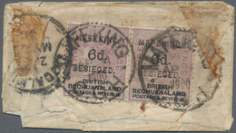 00500 Kap Der Guten Hoffnung - Englische Notausgaben: 1900 MAFEKING: Small-sized "KAFFIRGRAM" To Milford, - Kaap De Goede Hoop (1853-1904)