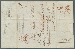 00504 Canada - Vorphilatelie: 1834 (21 Aug) Missionary Letter From Hoffenthal (today Hopedale), Labrador, - ...-1851 Prephilately