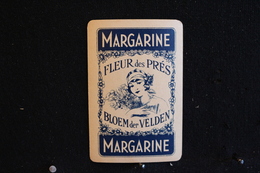 Playing Cards / Carte A Jouer / 1 Dos De Cartes,Inscription - Publicitaire / Margarine, Fleur Des Prés - Objetos Publicitarios