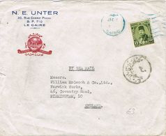 29275. Carta By Sea Mail CAIRO (Egypt) 1970. Censor - Covers & Documents