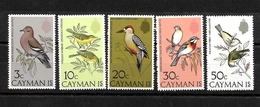 Delcampe - Cayman Islands, 1974 Birds Set 1st Series (missing 12c) LMM (6786) - Iles Caïmans