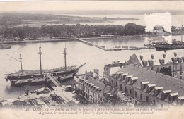 Delcampe - 56 / LORIENT - ENTREE DU PORT DE GUERRE - A L'ARRIERE PLAN, LE BLAVET OU RIVIERE D'HENNEBONT - Lorient