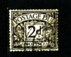 GREAT BRITAIN - 1914  POSTAGE DUES  2d WMK ROYAL CYPHER  FINE USED  SG D4 - Taxe