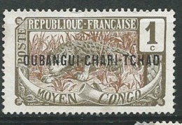 Oubangui  - Yvert N° 1 (*) - Ava 19121 - Neufs