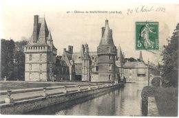 Delcampe - CHATEAU DE MAINTENON ( Cote Sud ) AFFR SUR RECTO LE 20 AOUT 1912 - Maintenon