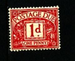 GREAT BRITAIN - 1937 POSTAGE DUES 1d  KGVI  MINT NH  SG D28 - Taxe