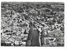 Delcampe - Cpsm: 46 FIGEAC - Vue Aérienne  Ed. Gaby N° 4  (Plan Rare) - Figeac