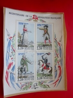 1789 /1989 Bicentenaire De La Révolution Française Timbres Europe  France  Bloc & Feuillet Oblitéré - Used
