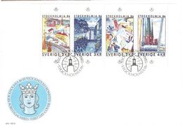 Delcampe - SWEDEN  # FDC FROM 1985 - FDC