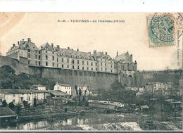 Delcampe - THOUARS  ( 79 )  Le Château Dominant Une Partie De La Ville . - Thouars