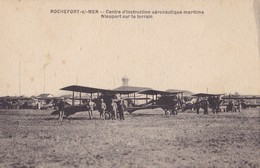 Delcampe - ROCHEFORT SUR MER - Centre D'Instruction Aéronautique Maritime - Nieuport Sur Le Terrain - Rochefort