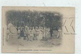 Delcampe - Maisons-Lafitte (78) : GP De La Corvée De Balayage Au Camp De Toile Militaire En 1905 (animé) PF - Maisons-Laffitte
