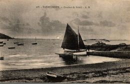 Delcampe - 22 TREBEURDEN  COUCHER DE SOLEIL - Trébeurden