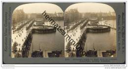 Delcampe - Hamburg - Binnen-Alster - Keystone View Company - Stereofotographie - Mitte