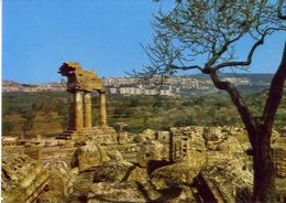 Delcampe - Agrigento - Castore E Polluce - Panorama - Formato Grande Non Viaggiata – E 6 - Agrigento