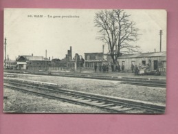 Delcampe - CPA  - Ham - La Gare Provisoire - Ham