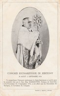 Delcampe - XERTIGNY CONGRES EUCHARISTIQUE 30 AOUT 02 SEPTEMBRE 1934 MONSEIGNEUR MARMOTTIN EVEQUE DE SAINT DIE - Xertigny