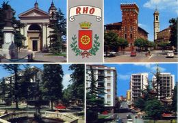 Delcampe - Rho - Santuario - Palazzo Comunale - Fontana In Libertà - Formato Grande Non Viaggiata – E 6 - Rho