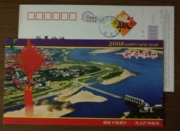 Delcampe - Jiaoshi River Water Control Hub Dam,CN 08 Ganfu Plain Irrigation Area Water Conservancy Engineering Administration PSC - Eau