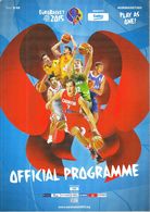 Delcampe - Croatia 2015 / EUROBASKET 2015 / Basketball / Official Programme - Libri