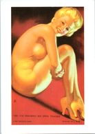 Delcampe - Femme - Nu - Pin Up - Illustrateur - Pin-Ups