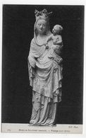 Delcampe - (RECTO / VERSO) MUSEE DE SCULPTURE COMPAREE - N° 583 - LA VIERGE - CPA NON VOYAGEE - Museen