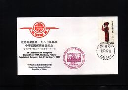 Taiwan 1987 Interesting Letter - Storia Postale