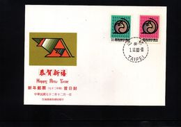 Taiwan 1983 Interesting FDC New Year - Briefe U. Dokumente