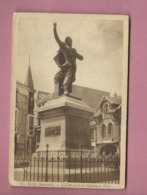 Delcampe - CPA  Abîmée - Ham -(Somme) - La Statue Du Général Foy - Ham