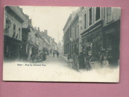 Delcampe - CPA  Décollée   - Ham -  Rue Du Général Foy - Ham