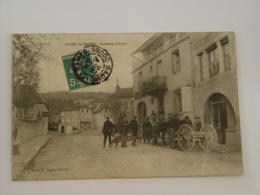 Delcampe - DOUBS-BAUME LES DAMES-FAUBOURG D'ANROZ ED O.JANIER DUBRY-ANIMEE-SELECTION - Baume Les Dames