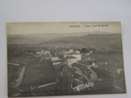 Delcampe - ARDECHE-VERNOUX-VILLAS PIED DU BOURG ED E TOURETTE - Vernoux
